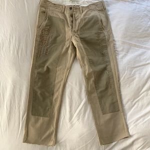 Ralph Lauren Denim & Supply Patchwork Chino